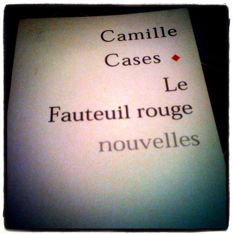 Le Fauteuil rouge, de Camille Cases