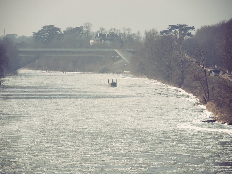 Loire gelée