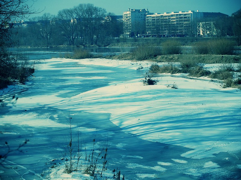 Loire gelée