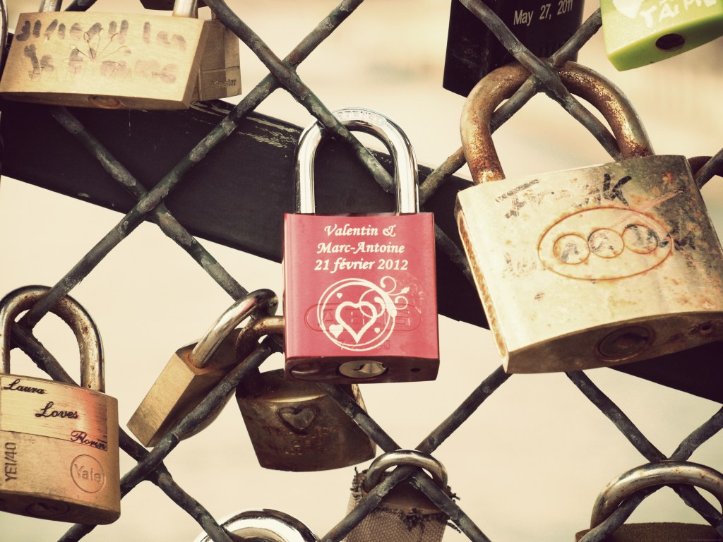 Cadenas du pont des Arts