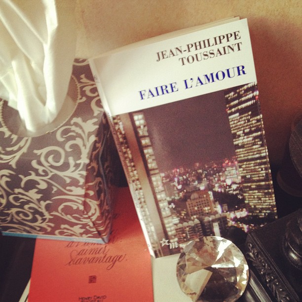 Faire l&rsquo;amour, de Jean-Philippe Toussaint