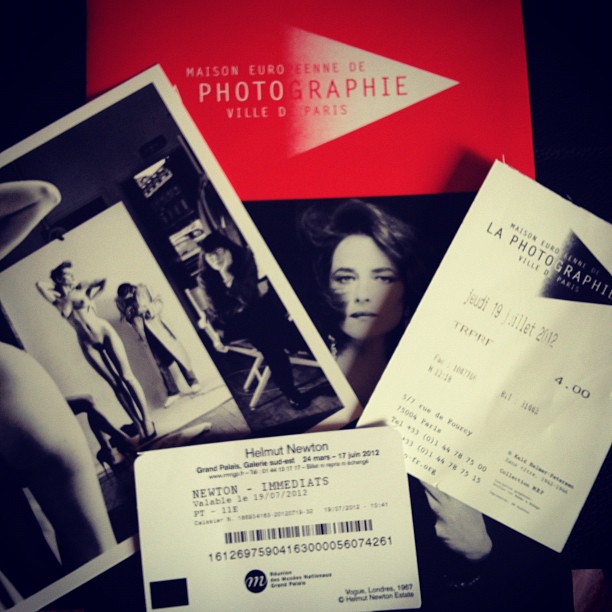 Helmut Newton au Grand Palais / Jude Newton à la Maison Européenne de la&nbsp;photographie