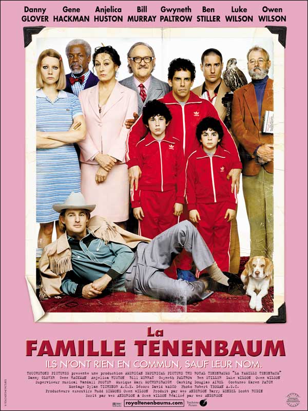 La famille Tenenbaum, de Wes Anderson
