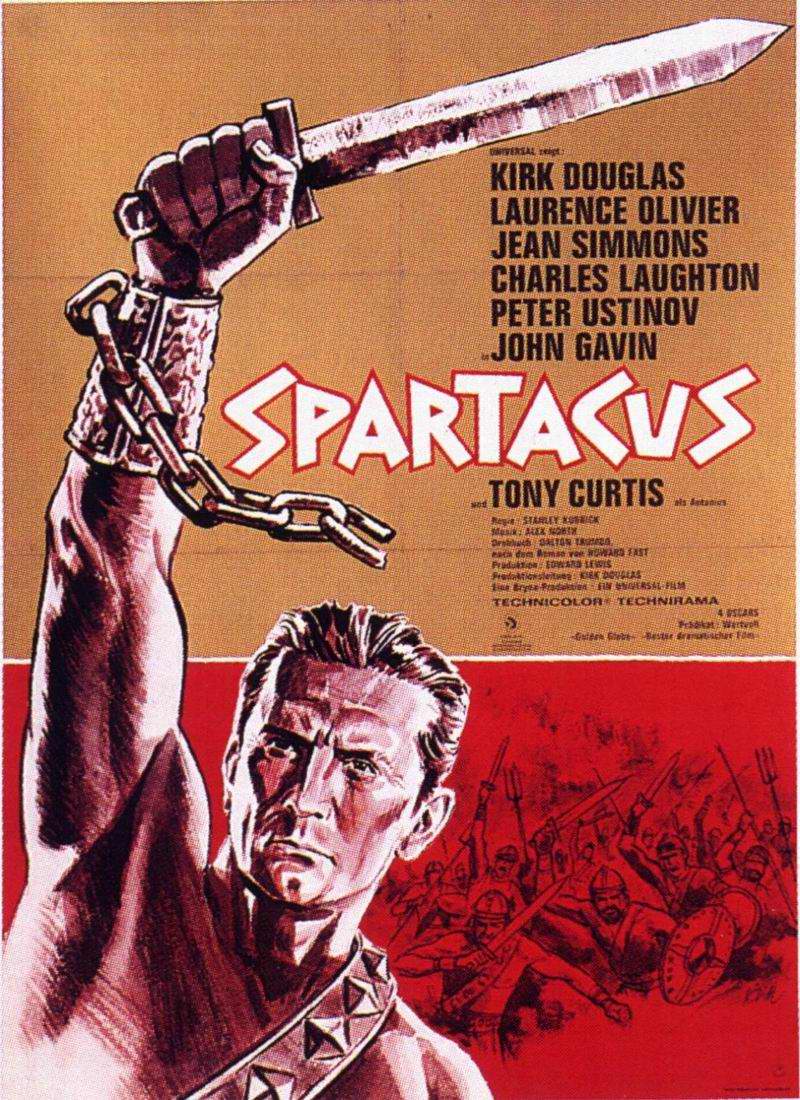 Spartacus, de Stanley Kubrick