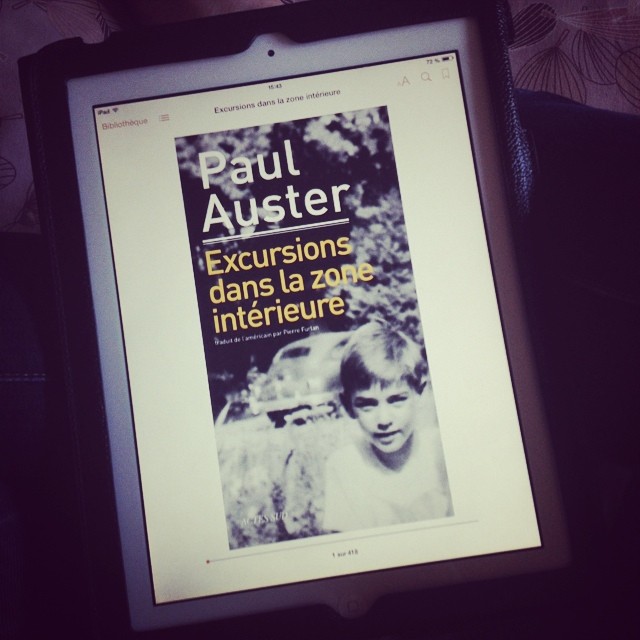 Excursions dans la zone intérieure, de Paul&nbsp;Auster