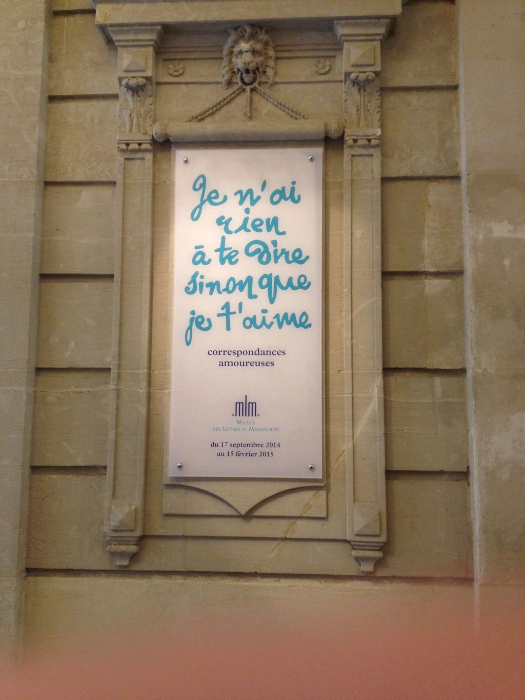Je n&rsquo;ai rien à te dire, sinon que je t&rsquo;aime au musée des lettres et des&nbsp;manuscrits