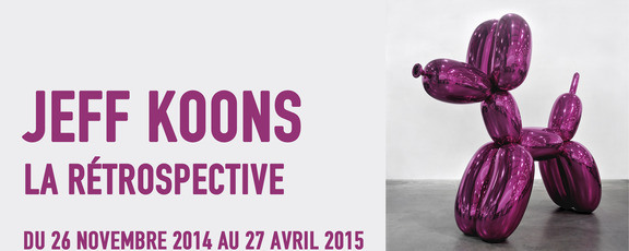 Rétrospective Jeff Koons, à Beaubourg