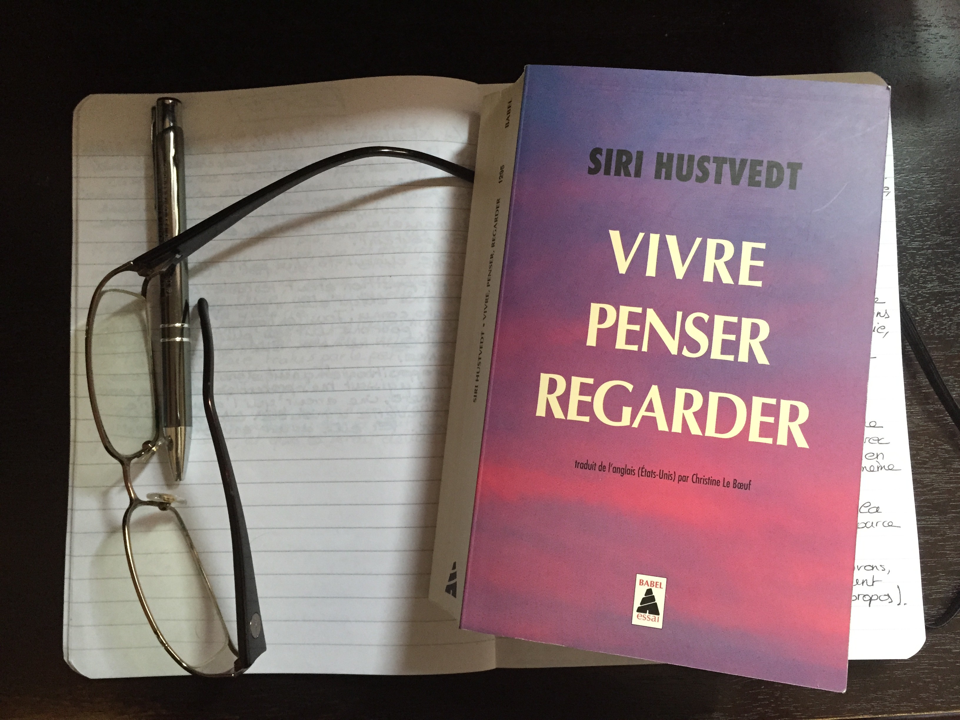 Vivre Penser Regarder, de Siri Hustvedt