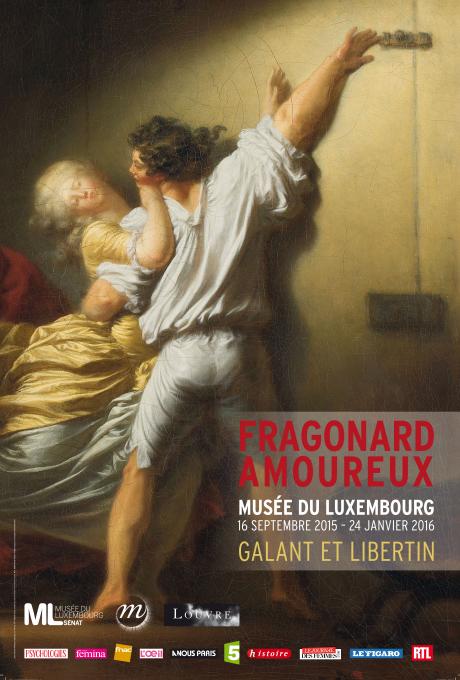 Fragonard Amoureux, au musée du Luxembourg