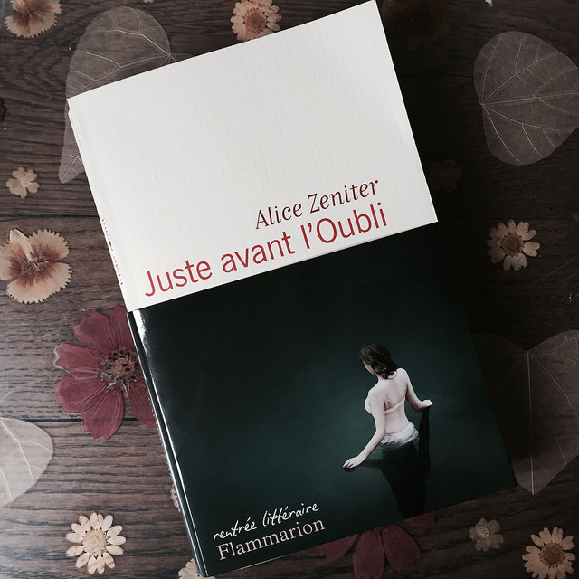 Juste avant l&rsquo;Oubli, d&rsquo;Alice Zeniter