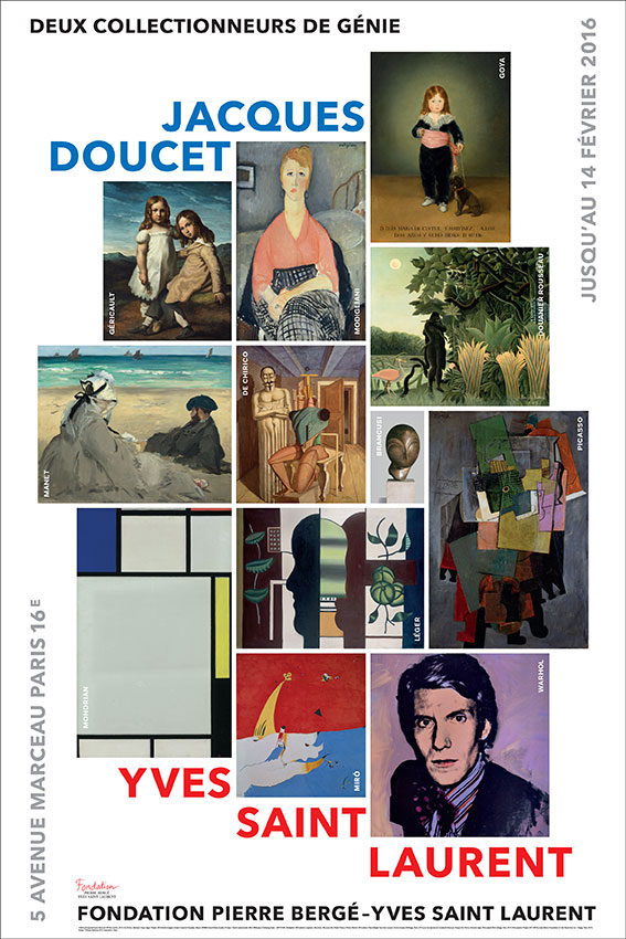 Jacques Doucet – Yves Saint Laurent : Vivre pour l&rsquo;art, à la fondation Pierre Bergé Yves Saint Laurent