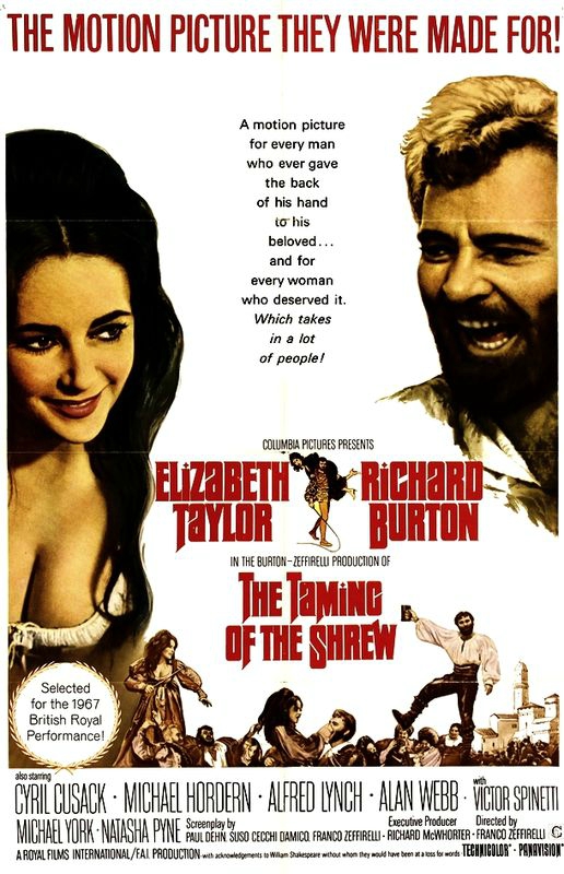 La Mégère apprivoisée, de Franco Zeffirelli