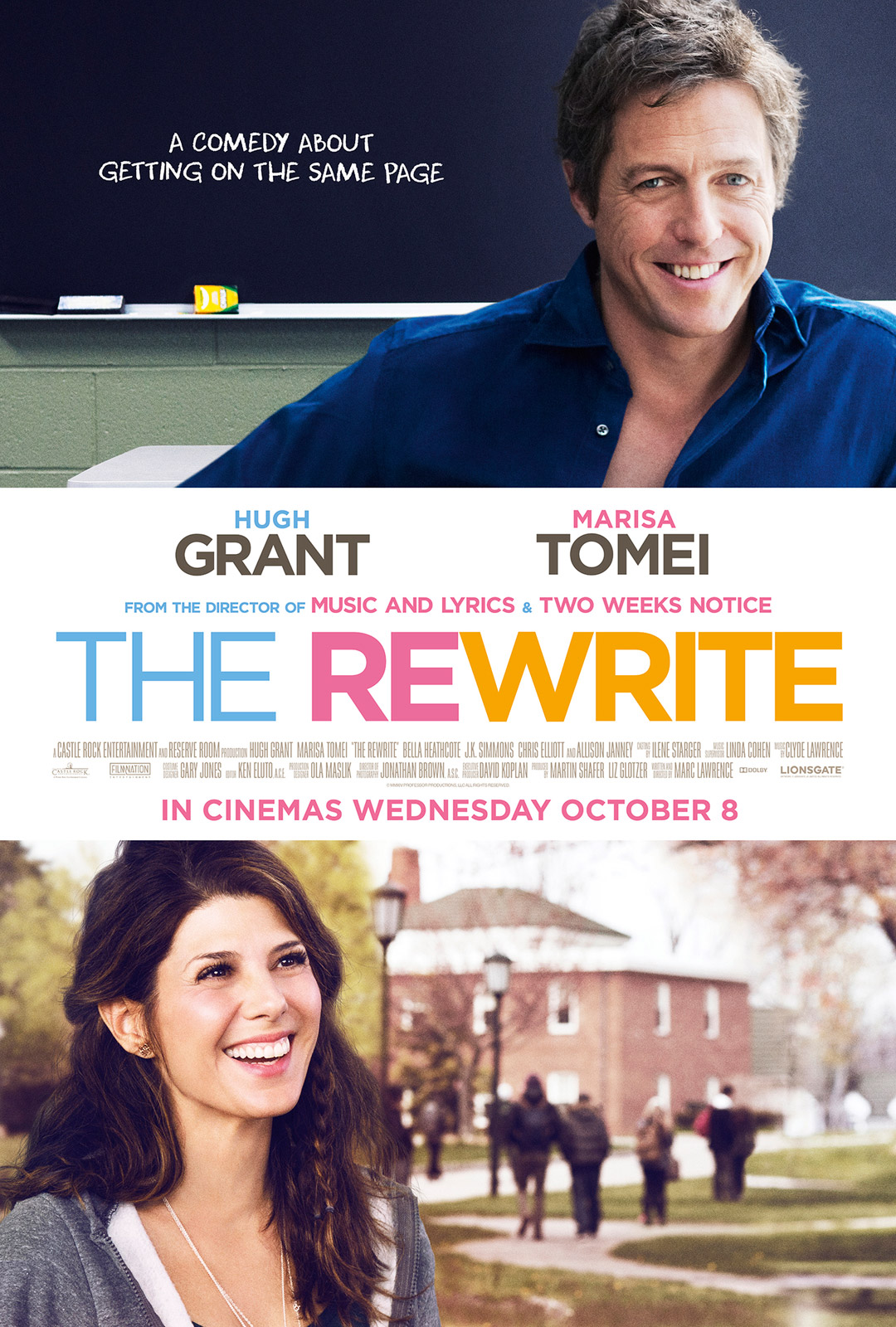 The Rewrite (Les mots pour lui dire), de Marc Lawrence