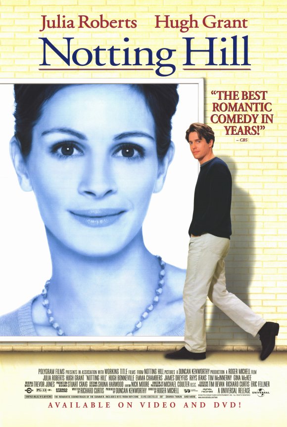 Notting Hill (Coup de foudre à Notting Hill) de Roger Michell