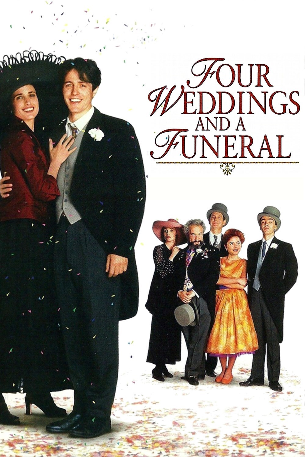 Four Weddings and a Funeral (Quatre mariages et un enterrement), de Mike Newell