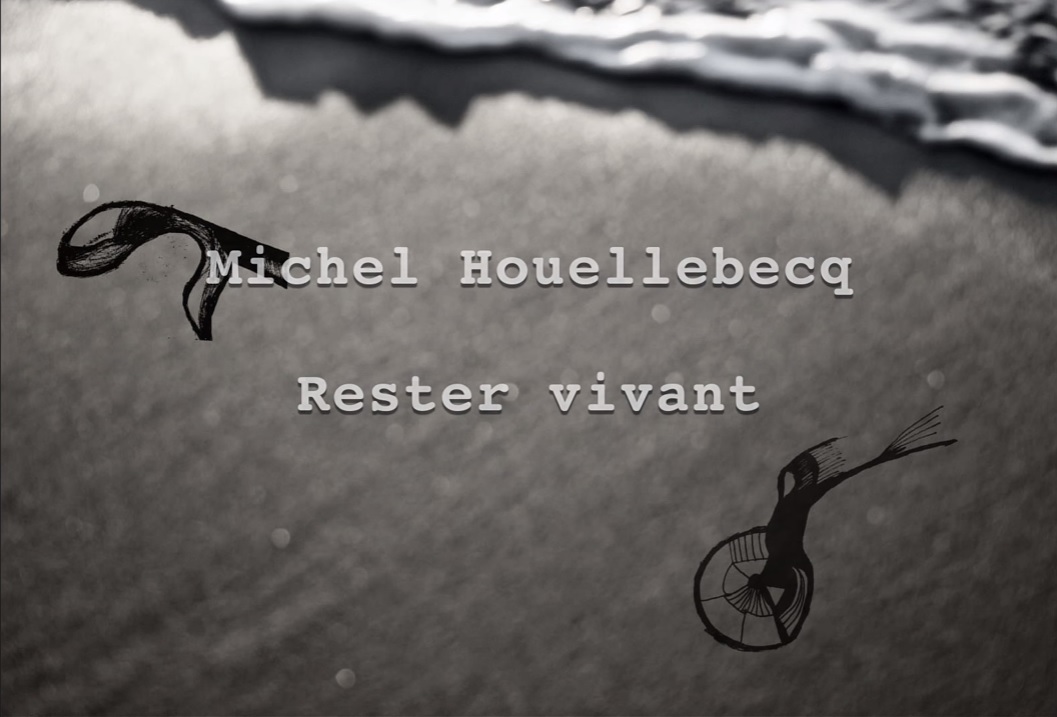 Rester vivant de Michel Houellebecq, au Palais de Tokyo