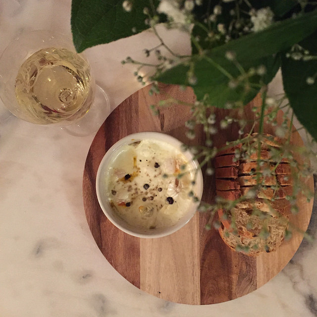 Oeufs en cocotte au foie&nbsp;gras