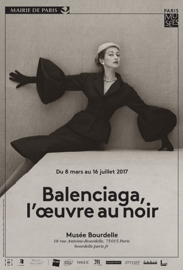 Balenciaga, l&rsquo;oeuvre au noir au musée Bourdelle
