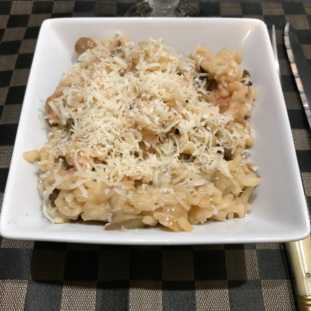 Risotto aux cèpes et au foie&nbsp;gras