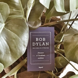 Discours à l'Académie suédoise, de Bob Dylan
