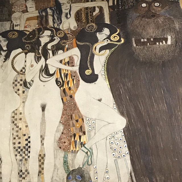 Palais de la Sécession - Klimt, frise Beethoven