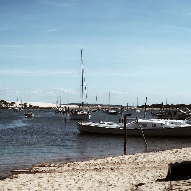Un petit bout de plage désert