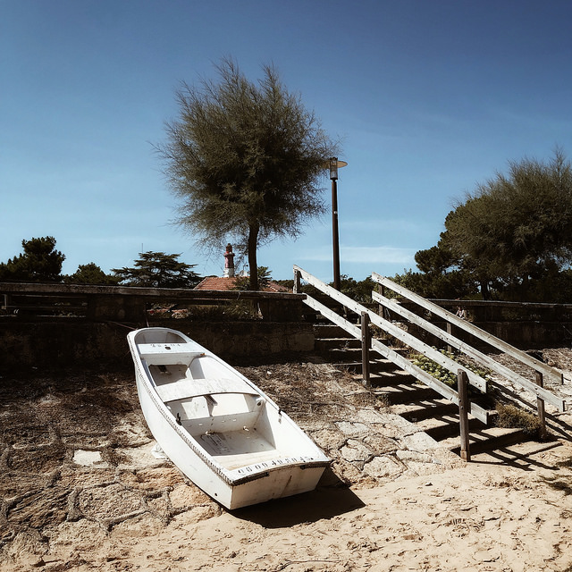 Un petit bout de plage désert
