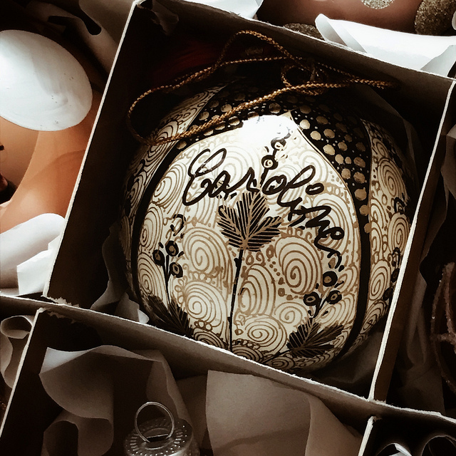 Ranger les décorations de Noël