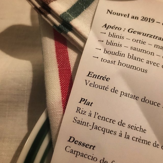 Réveillon entre amis