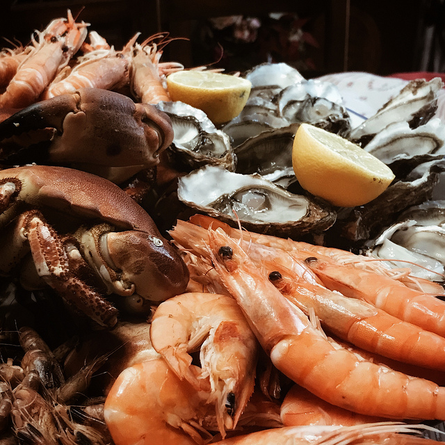 Plateau de fruits de mer du 1er janvier