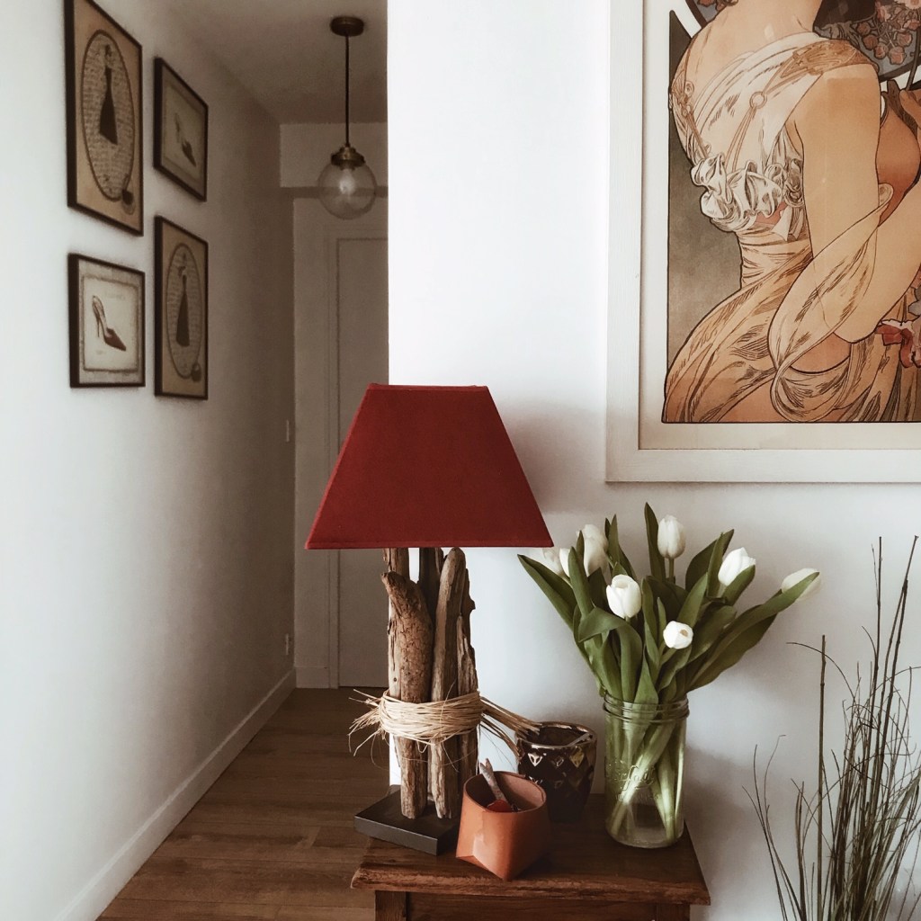 Un bouquet de tulipes blanches
