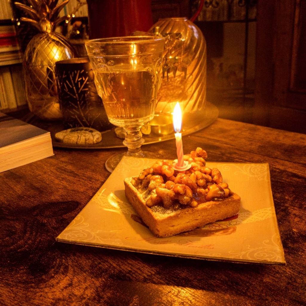 Souffler quand même une bougie