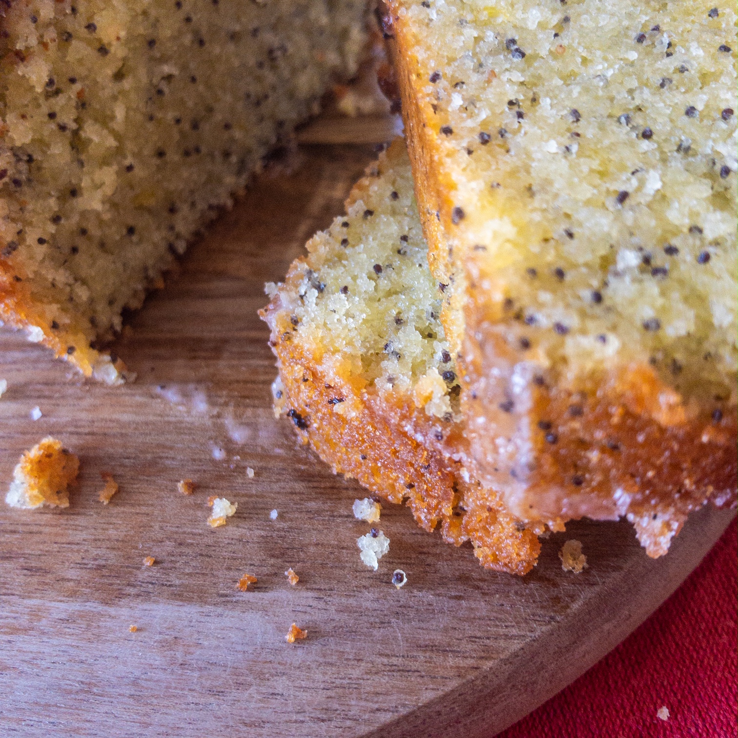 Cake au citron et aux graines de pavot