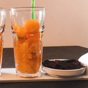 Melon au Porto revisité