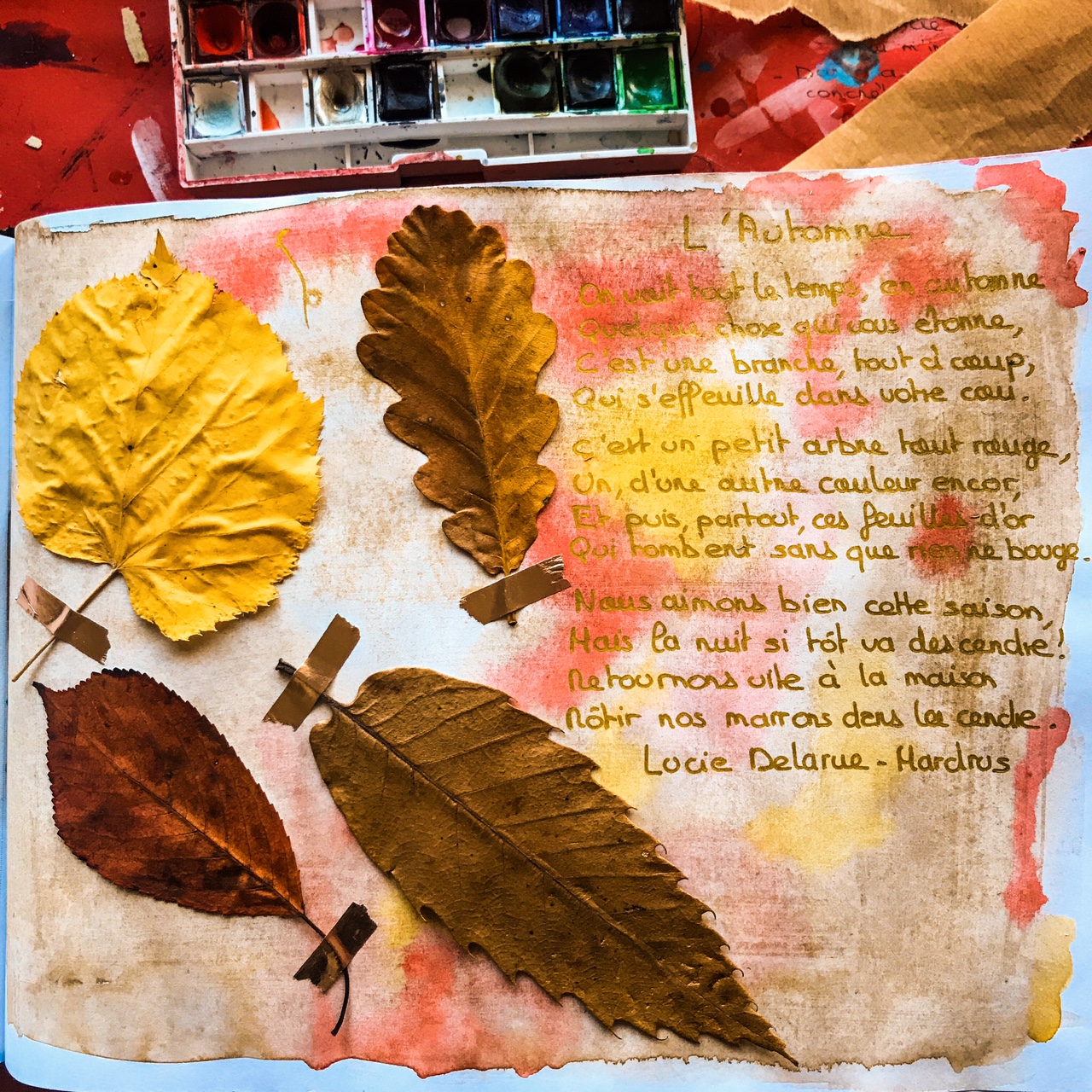 Illustrer une poésie