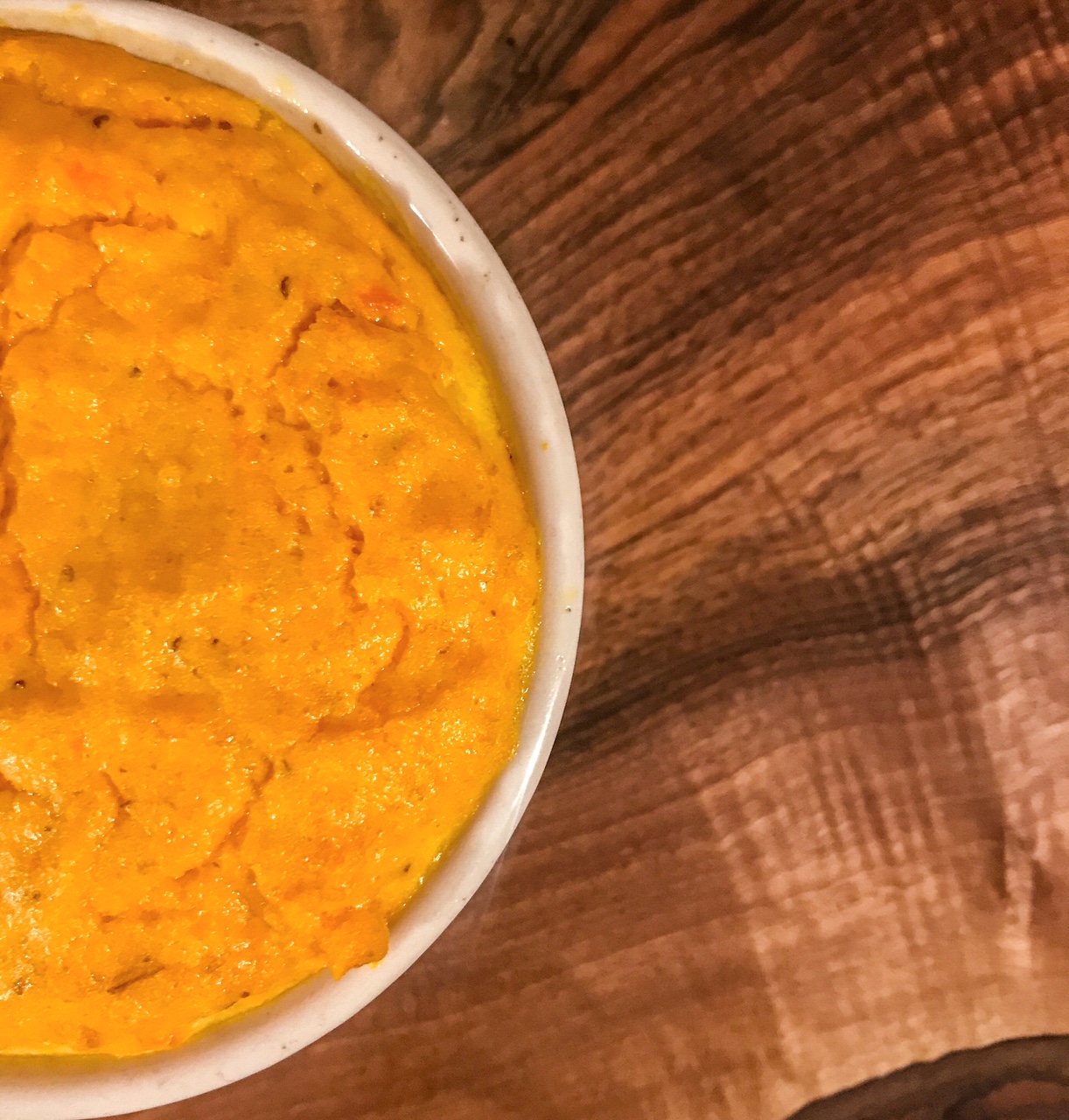 Flans aux carottes et au chèvre