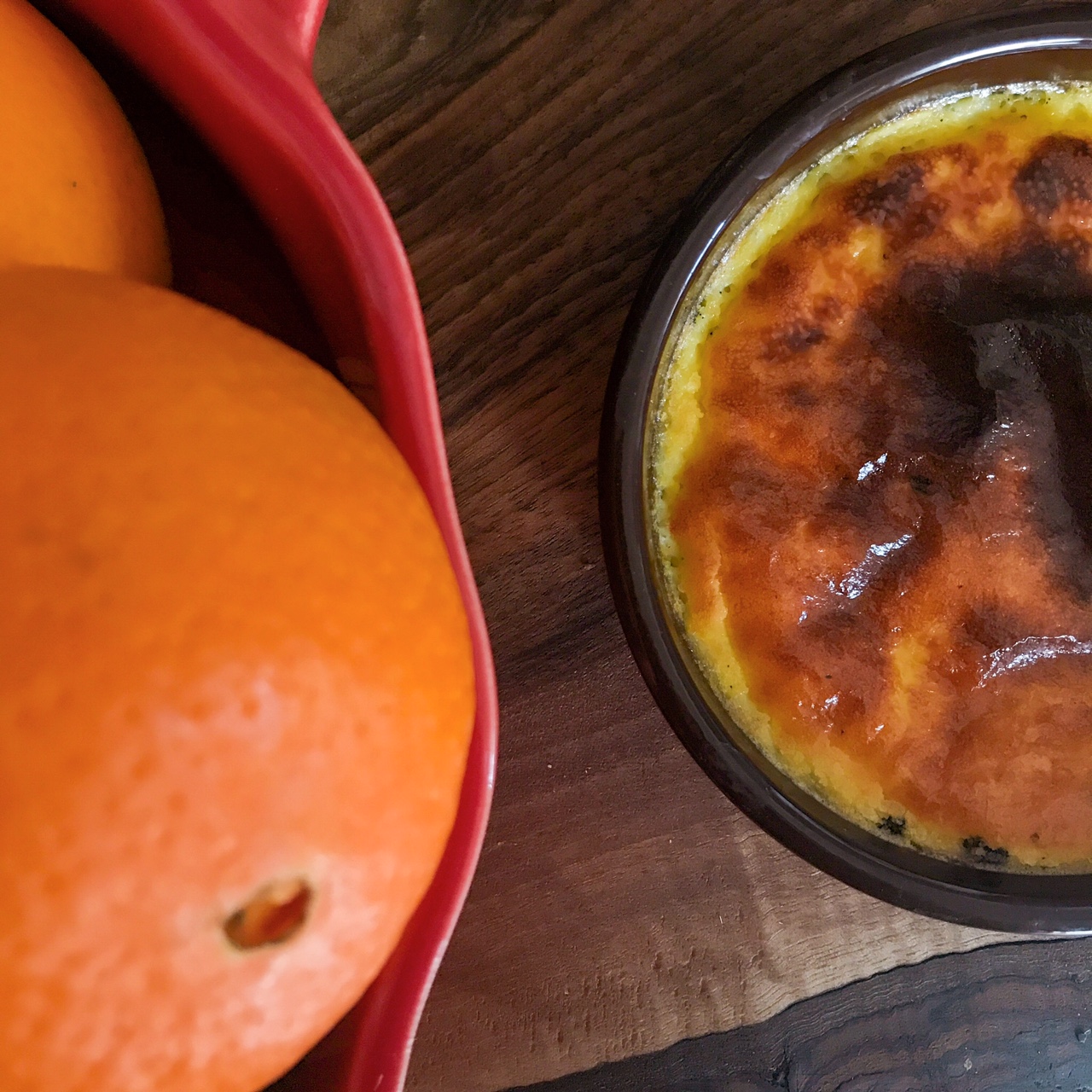Crème à la vanille et à l&rsquo;orange