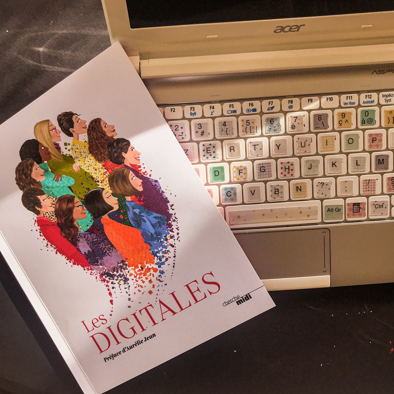 Les digitales, illustré par Fabienne Legrand : femmes et numérique