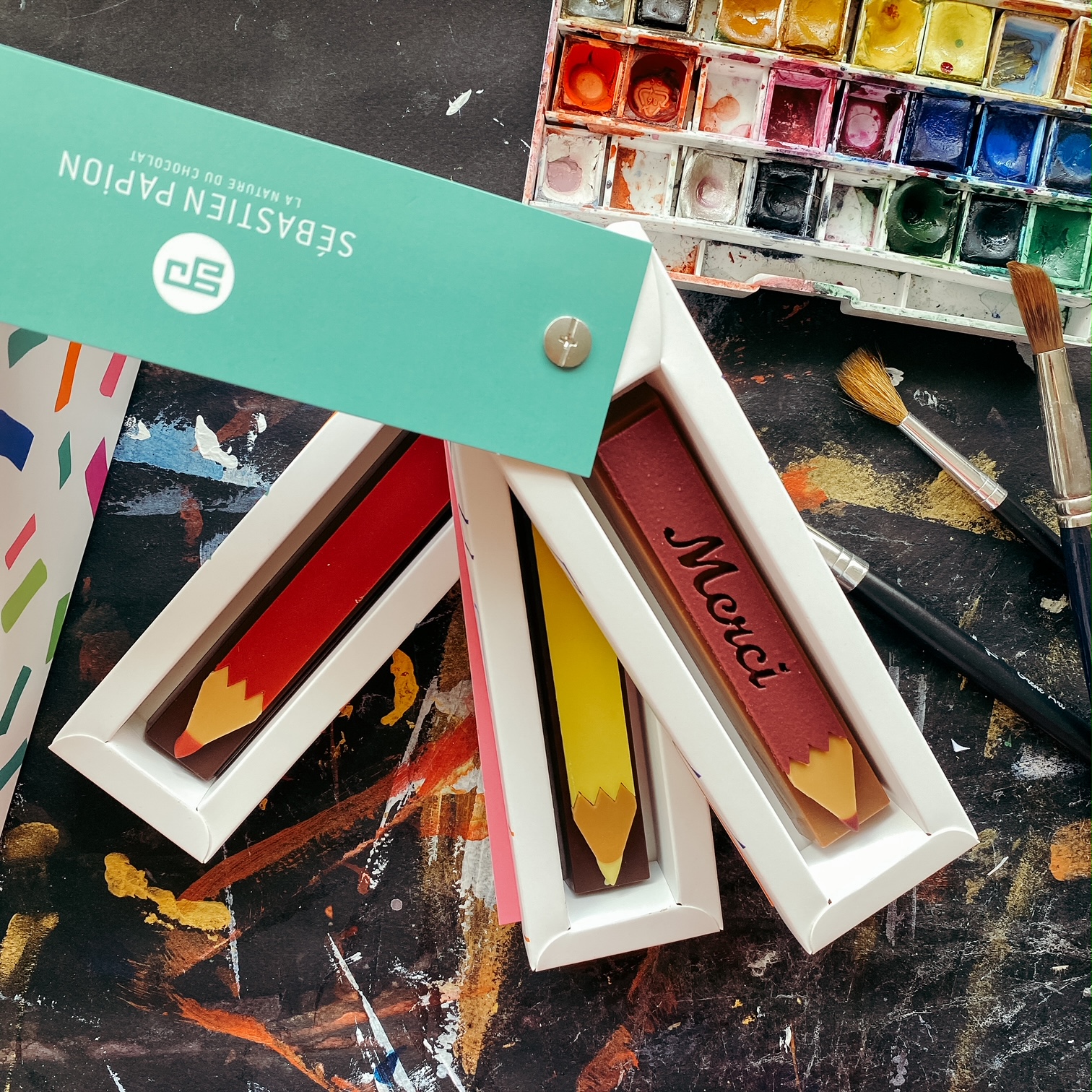 Des crayons qui se mangent