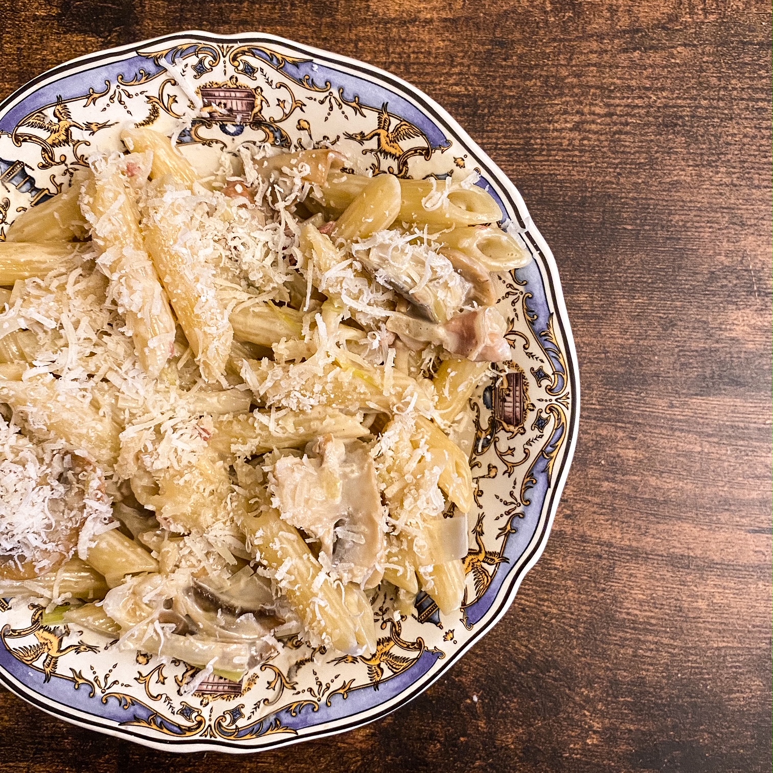 Penne alla boscaiola