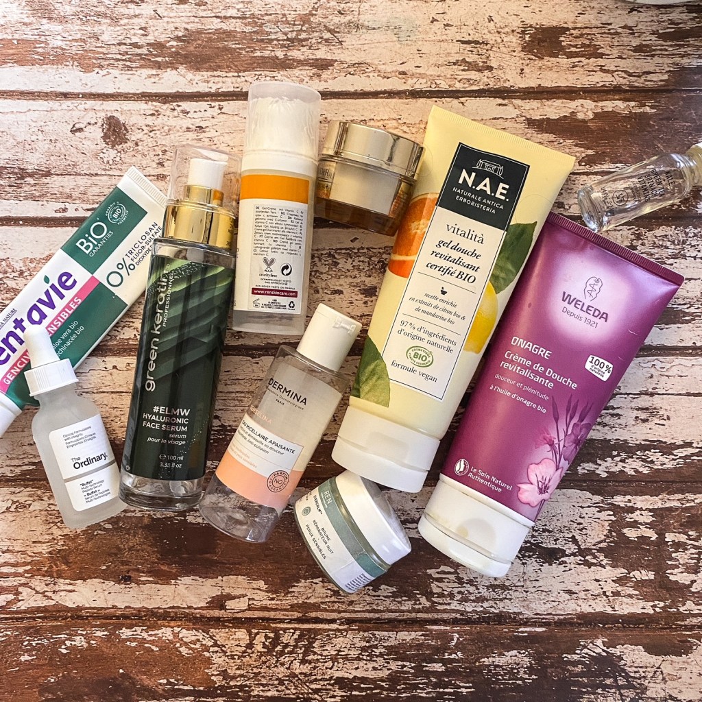 Dans ma salle de bain – produits terminés de novembre&nbsp;2021