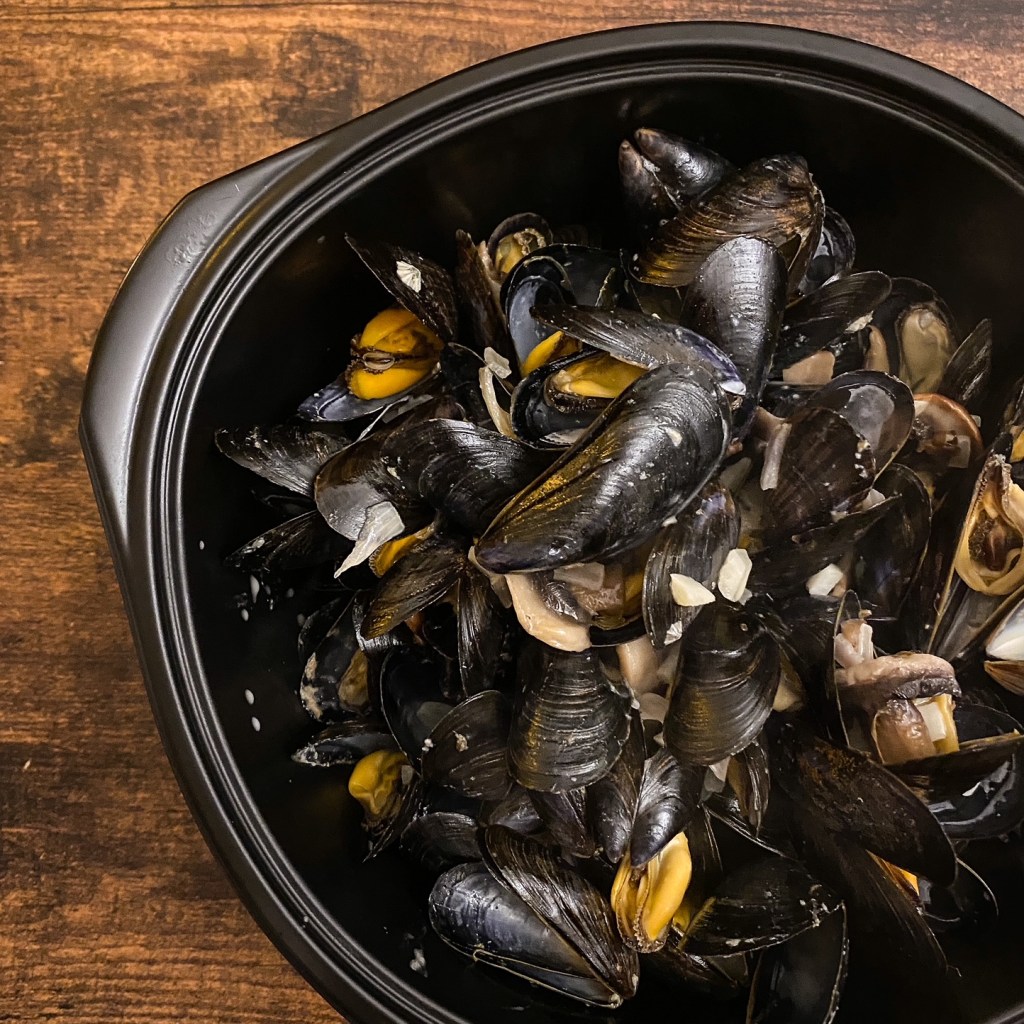 Moules aux champignons