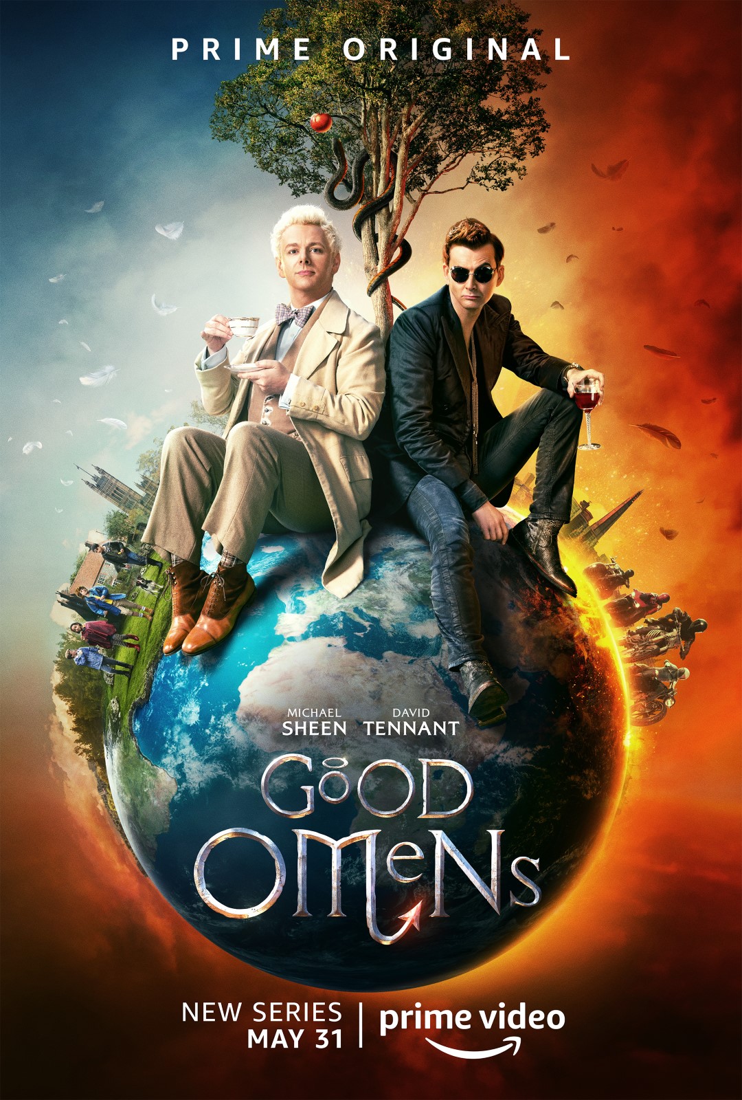 Good Omens, de Douglas Mackinnon : la fin du monde n&rsquo;aura pas lieu…