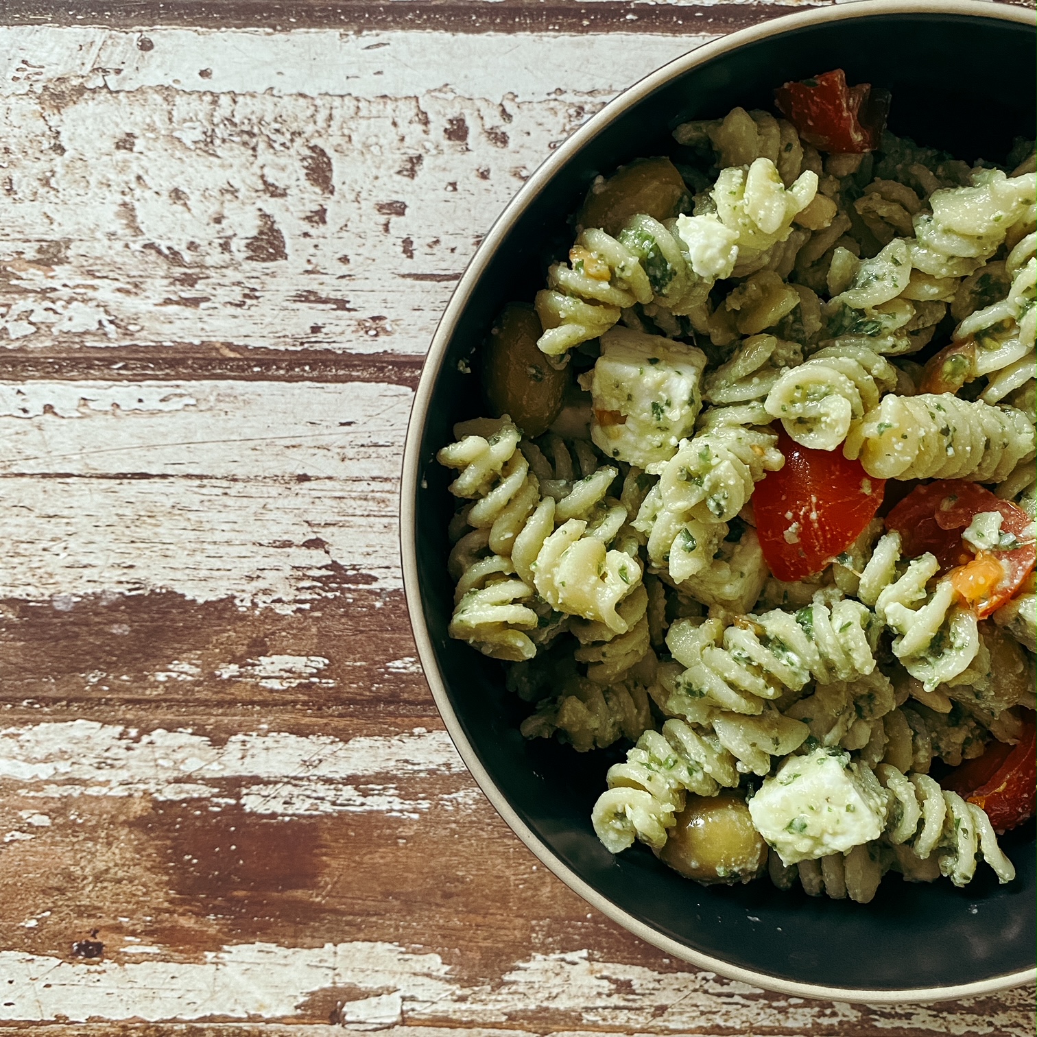 Salade de pâtes méditerranéenne