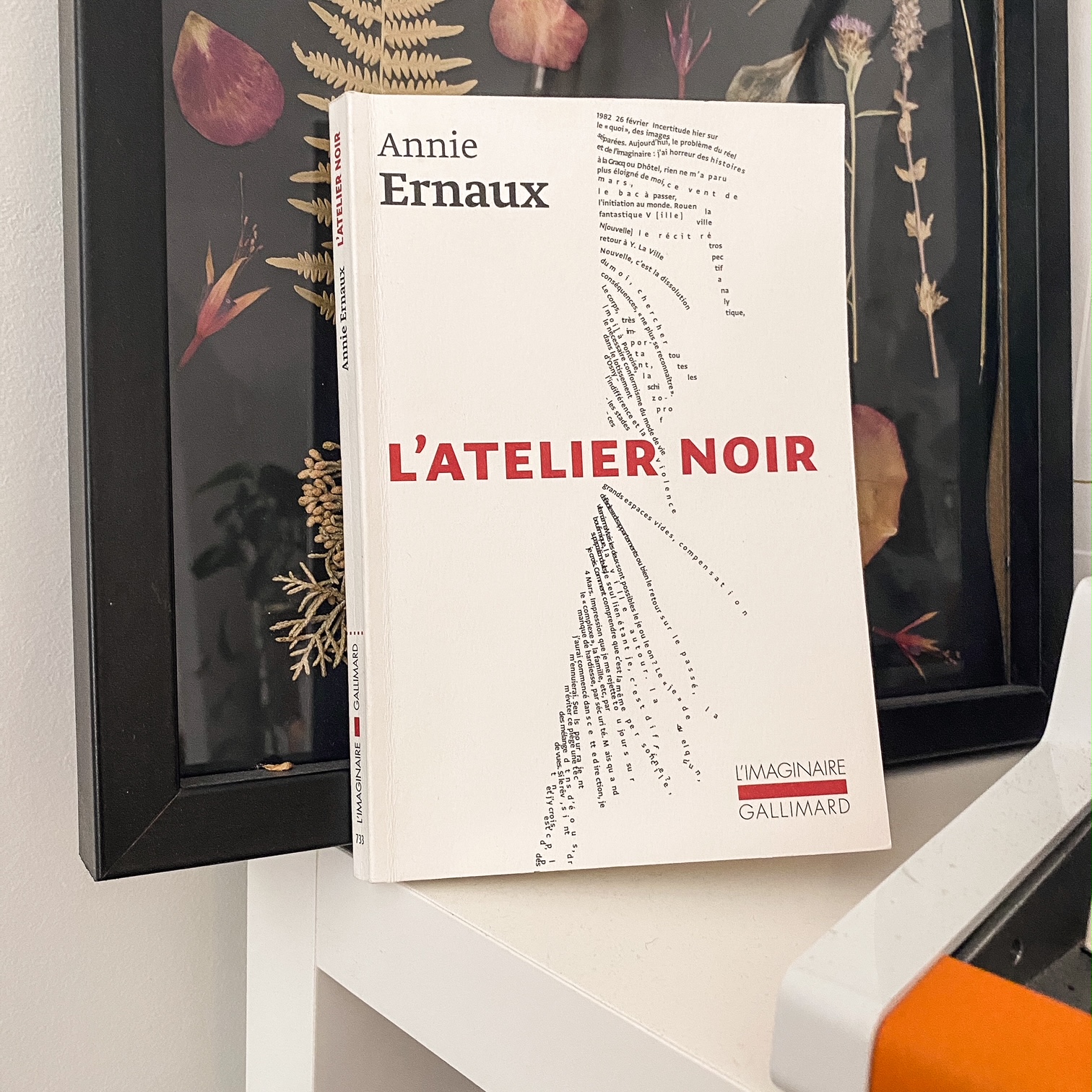 L&rsquo;atelier noir, d&rsquo;Annie Ernaux : la fabrique de l&rsquo;écriture
