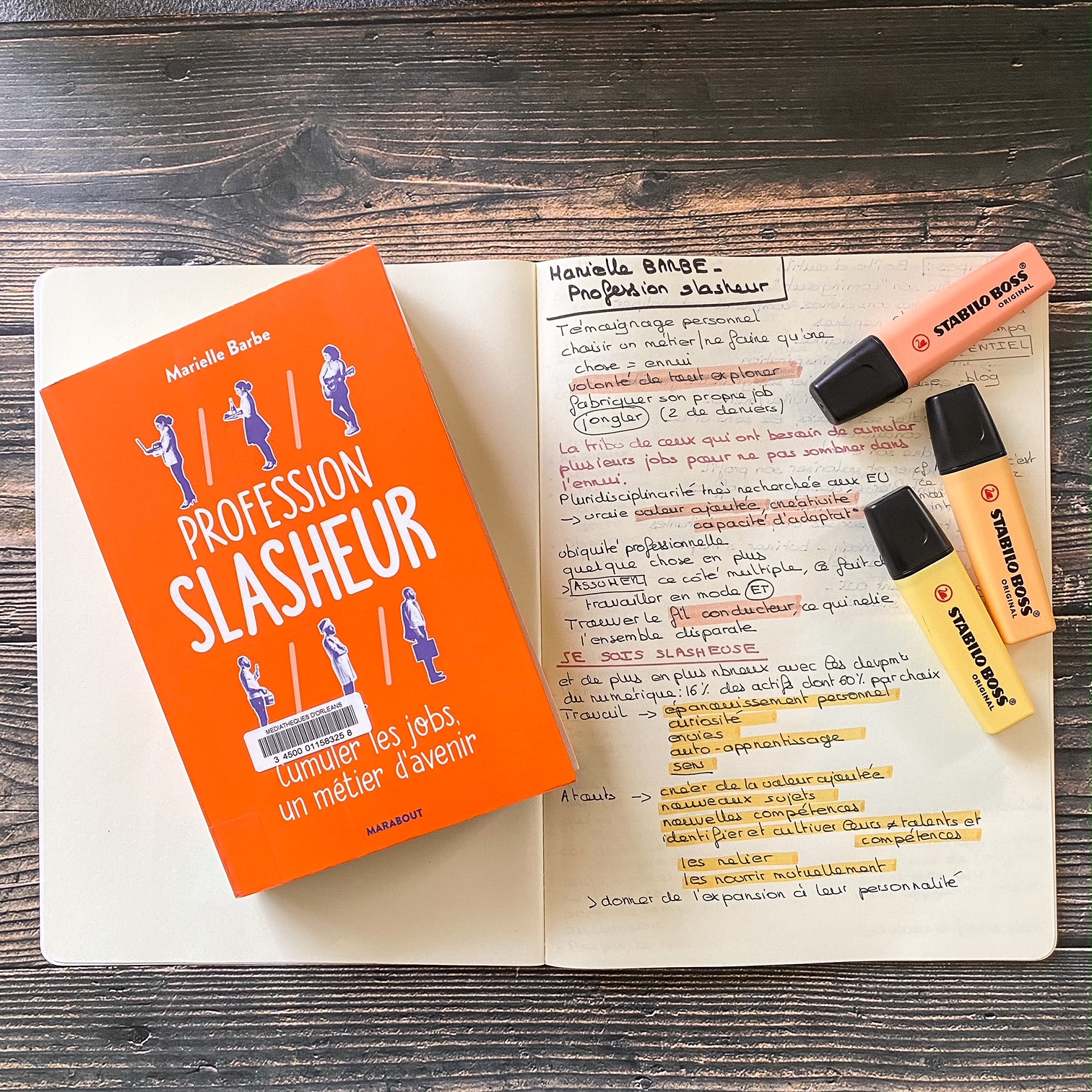 Profession slasheur, de Marielle Barbe : cumuler les jobs, un métier d&rsquo;avenir