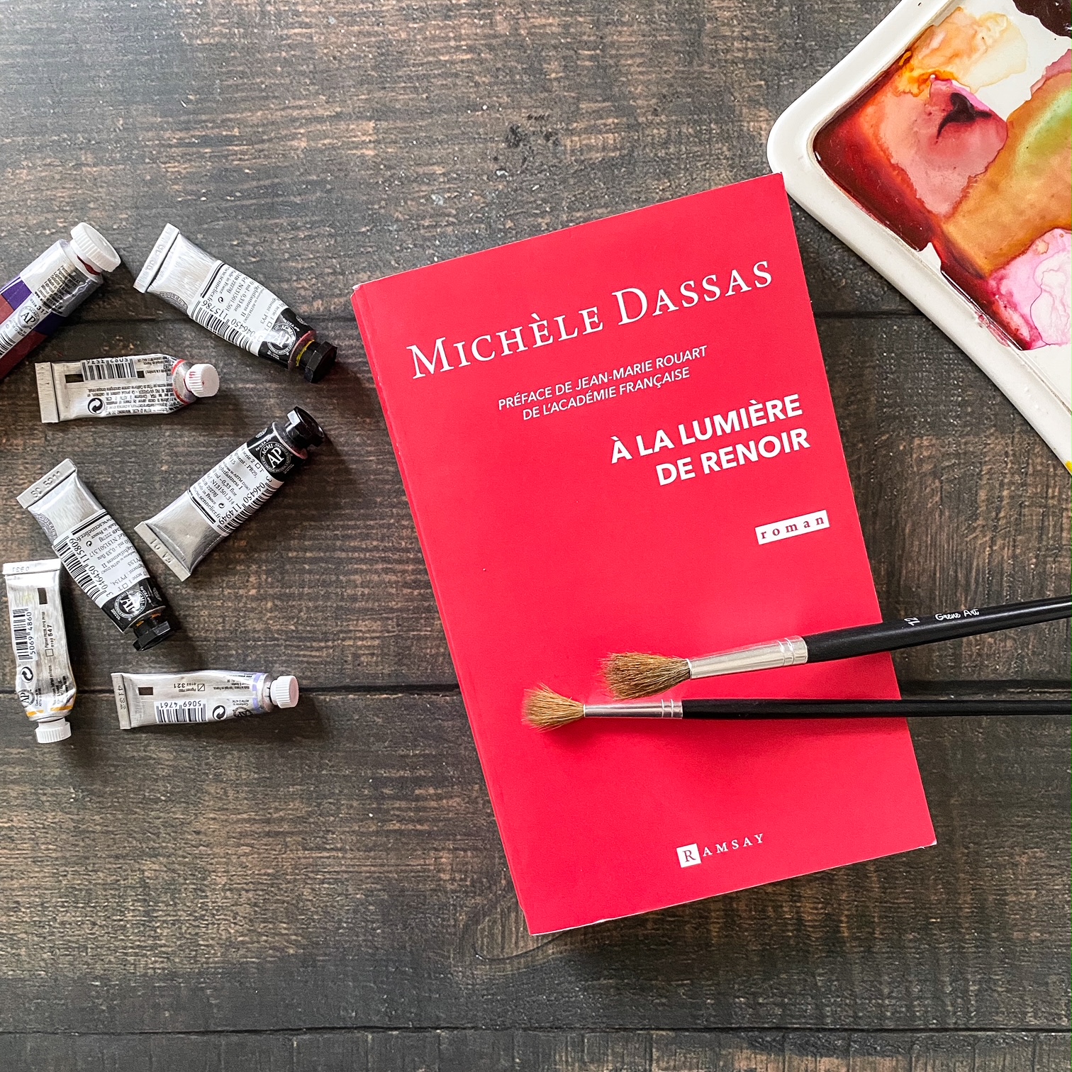 A la lumière de Renoir, de Michèle Dassas : peindre la vie