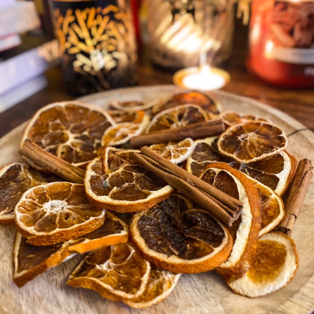 L'odeur des oranges séchées