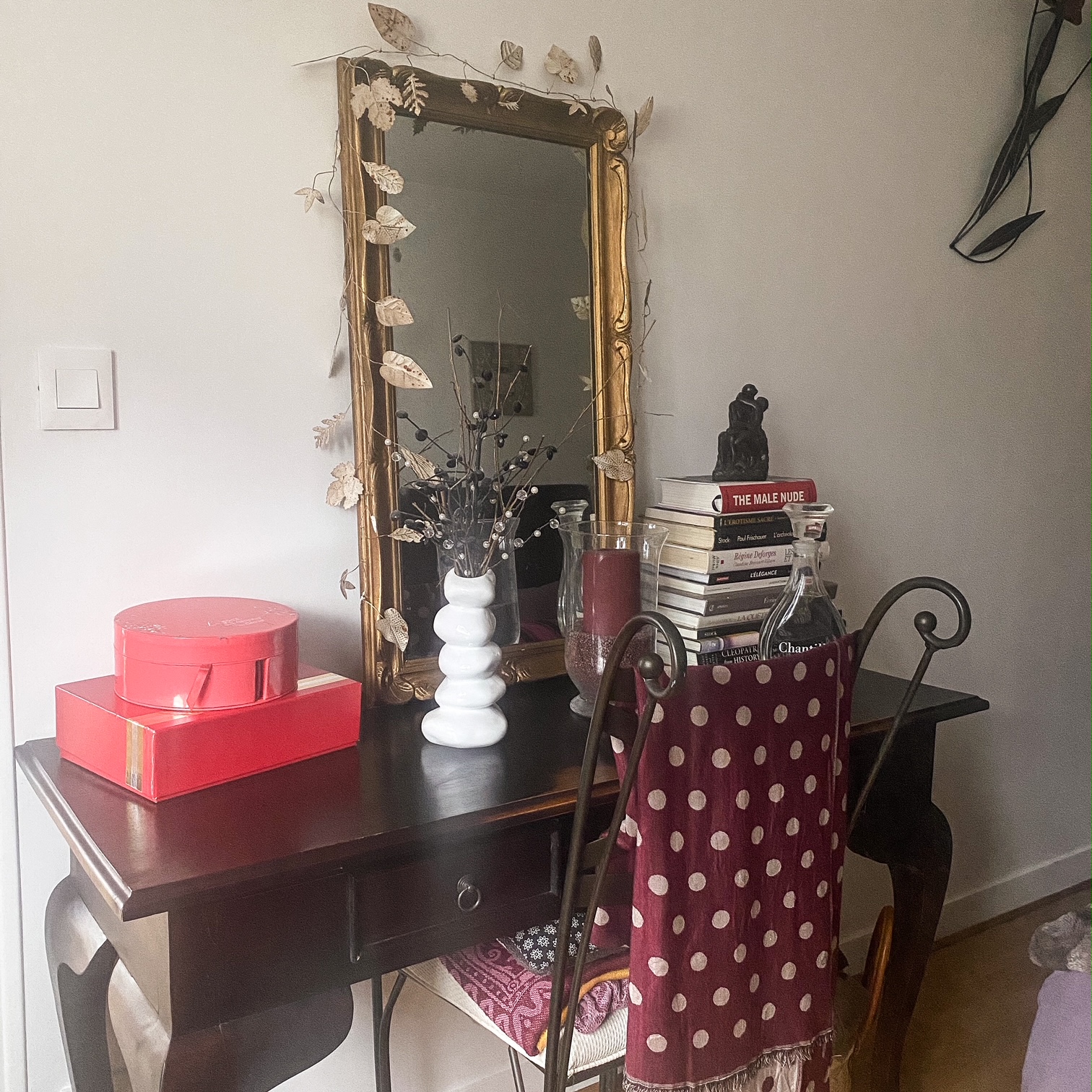 Instantané : chambre boudoir