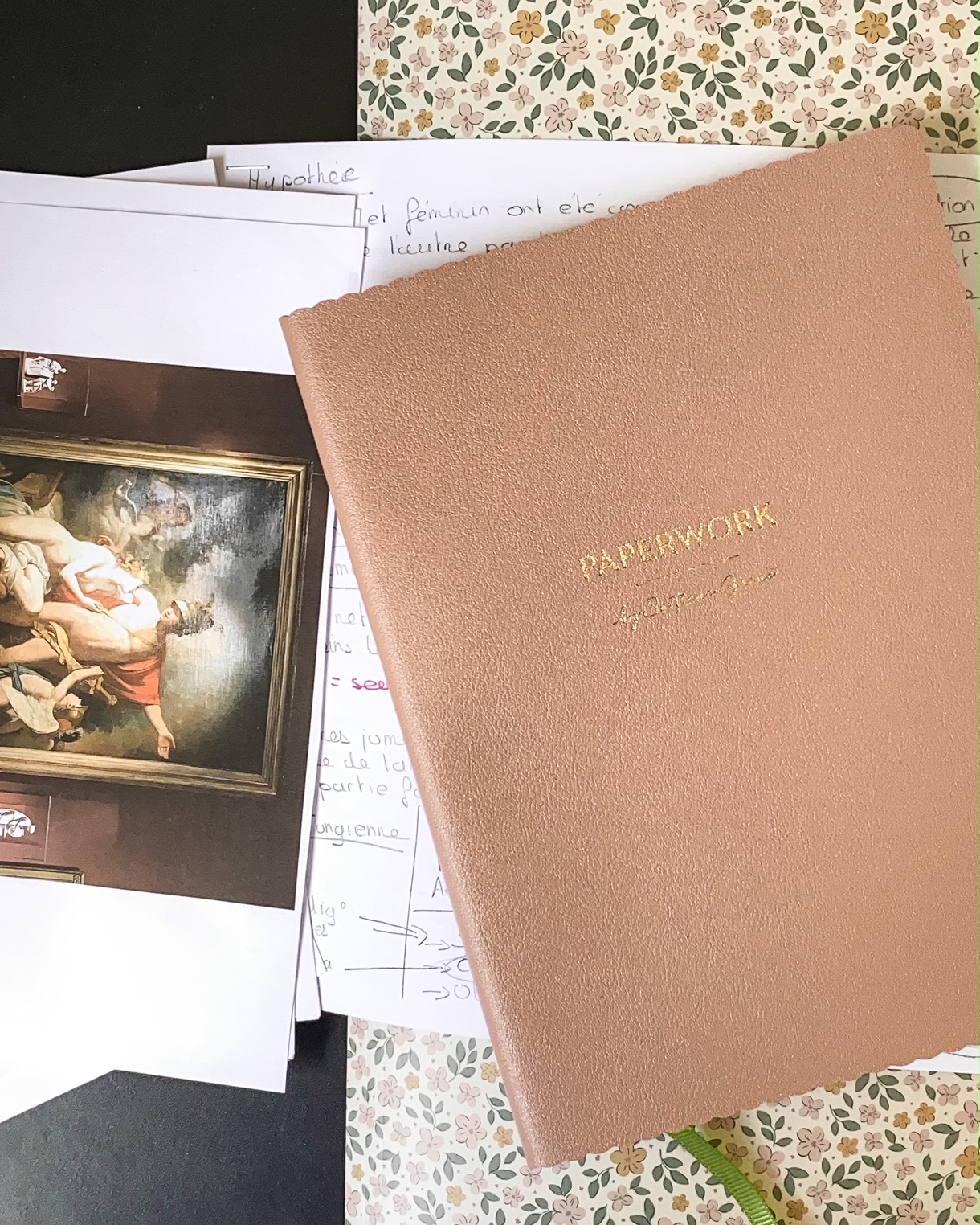 Nouveau projet, nouveau carnet